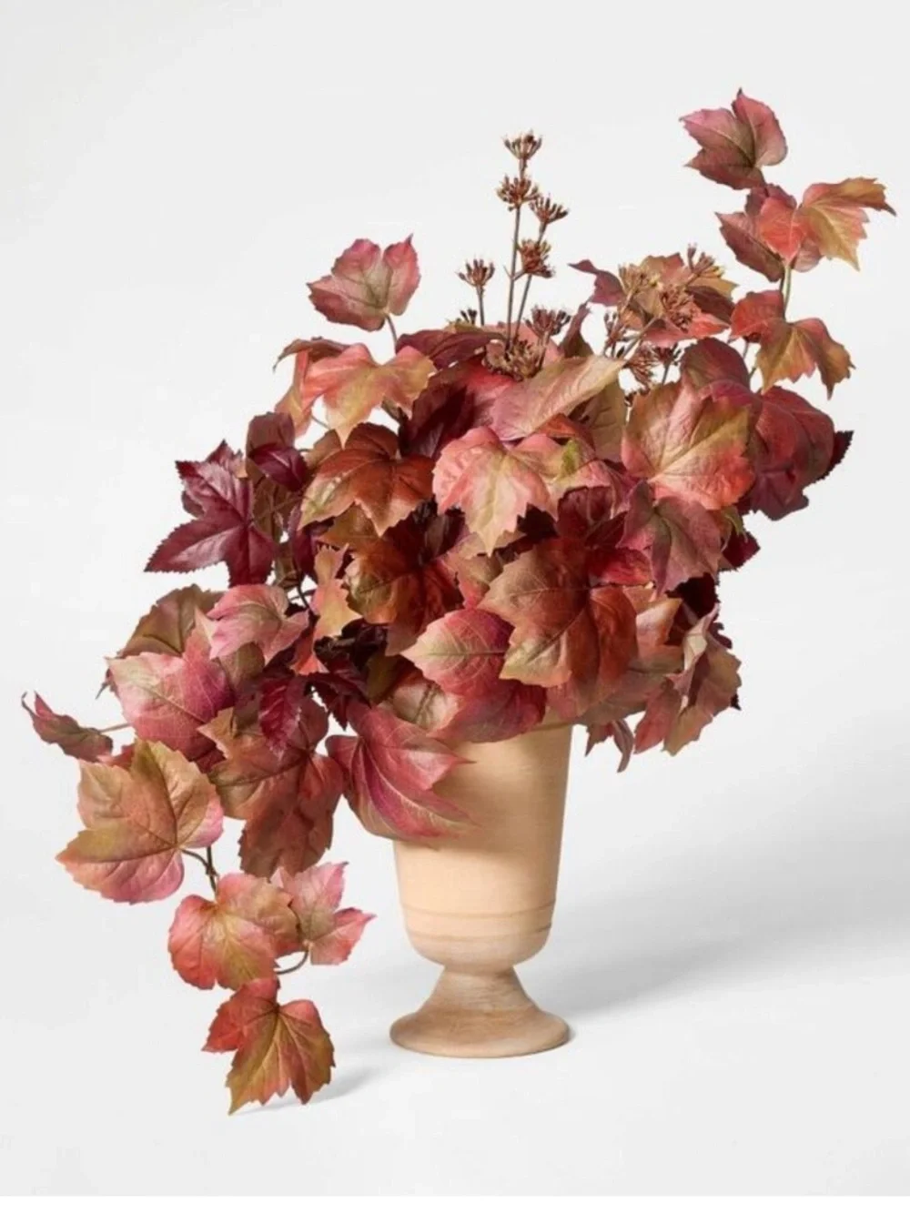 NWT Threshold 22” Mixed Fall Artificial Leaf Arrangement